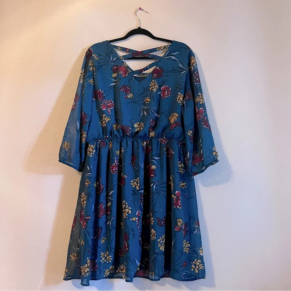 Maurices Floral Dress | XXL - Picture 4 of 4